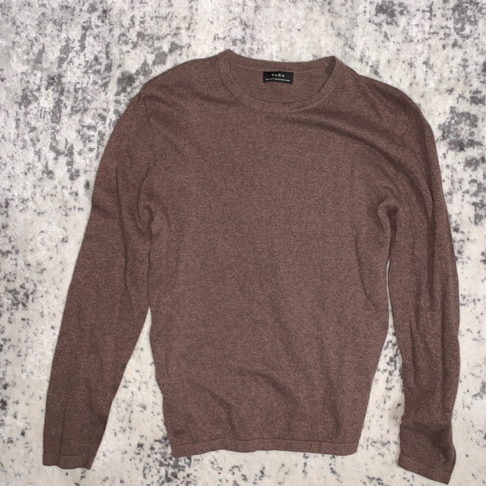 COPY - Zara Men’s Brown Sweater XL
